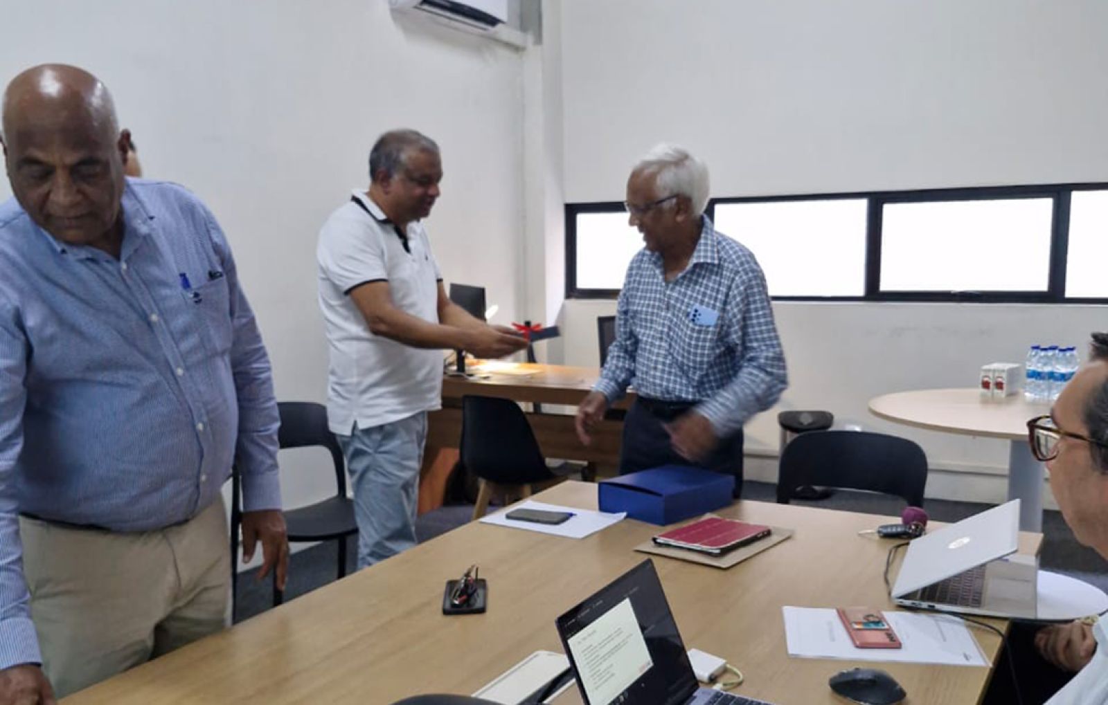 Serveng Team Farewell Dr M. Allybokus